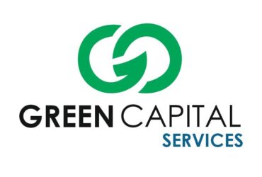 Green Capital Services Logo A logo for Green Capital Services featuring two interlocking green circular shapes above the company name written in bold black and blue text.